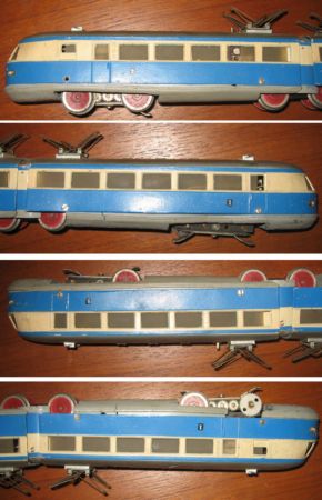 TW800.4 Blue/Cream produced 1949 with type 4.1 pantographs.