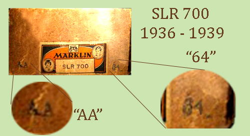 Marklin SLR 700 - 1936