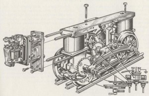 High Voltage electric motor; Modellbahn Technik  P.145