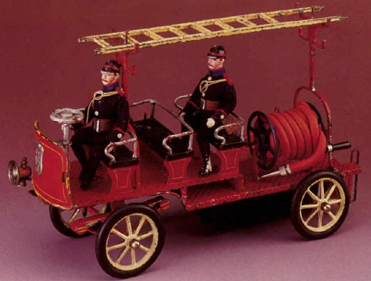 Marklin Clockwork Fire Patrol Wagon sold by Mint & Boxed
