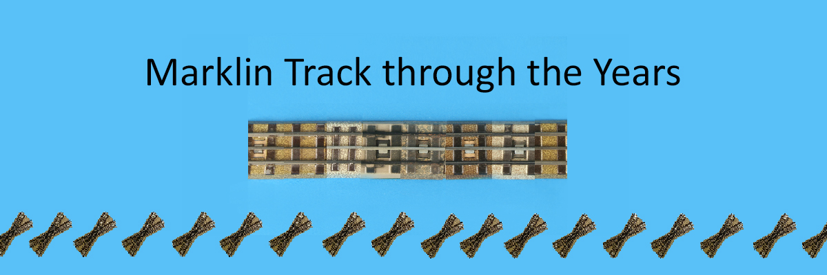 Sections of track 1/4 r424 6 Scale HO-Marklin 2234 